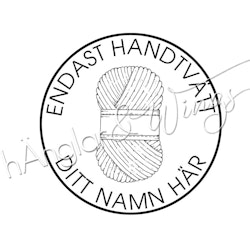 PERSONLIG - 142  Rund - Endast handtvätt