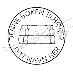 PERSONLIG - 236 rund - Denna boken tilhører (NORSK)