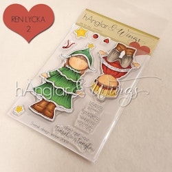 RETIRED - Clear Stamps - Julia och Julius
