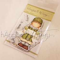 UTGÅTT - Clear Stamps - Skyltflicka A7