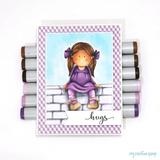 RETIRED - Clear Stamps - Vårflickor / Spring Girls