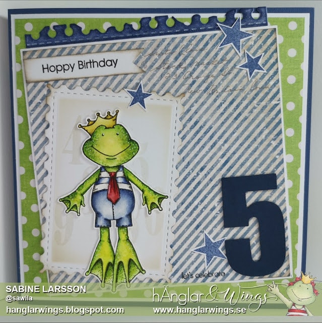 UTGÅTT - Clear Stamps - Små Grodorna