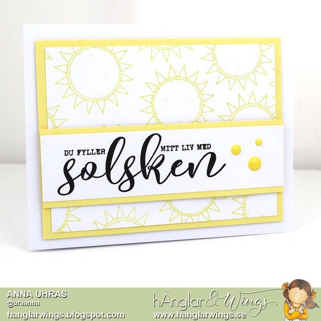 Clear Stamps - Stora Texter #2 A7