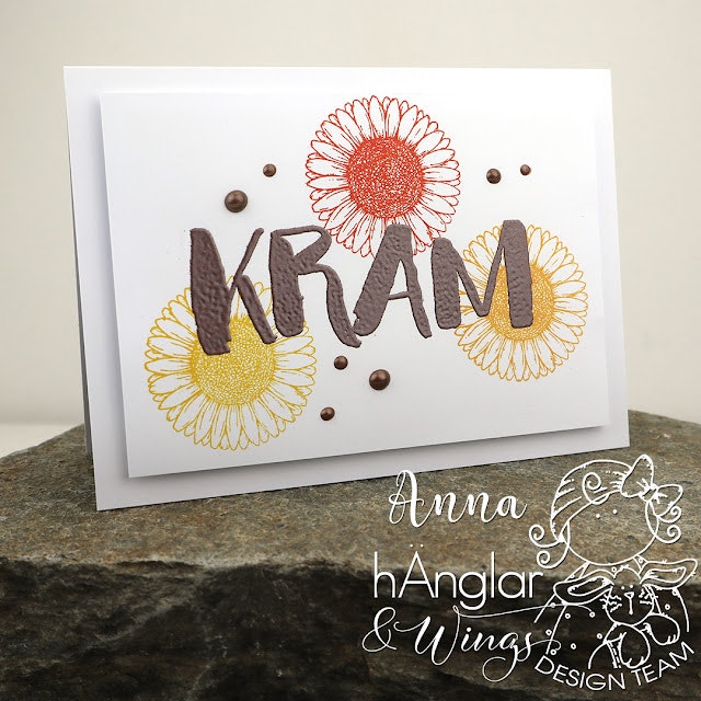 UTGÅTT - Clear Stamps - Solorosor A7
