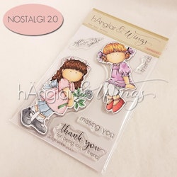 RETIRED - Clear Stamps - Bästa Vänner / Best Friends