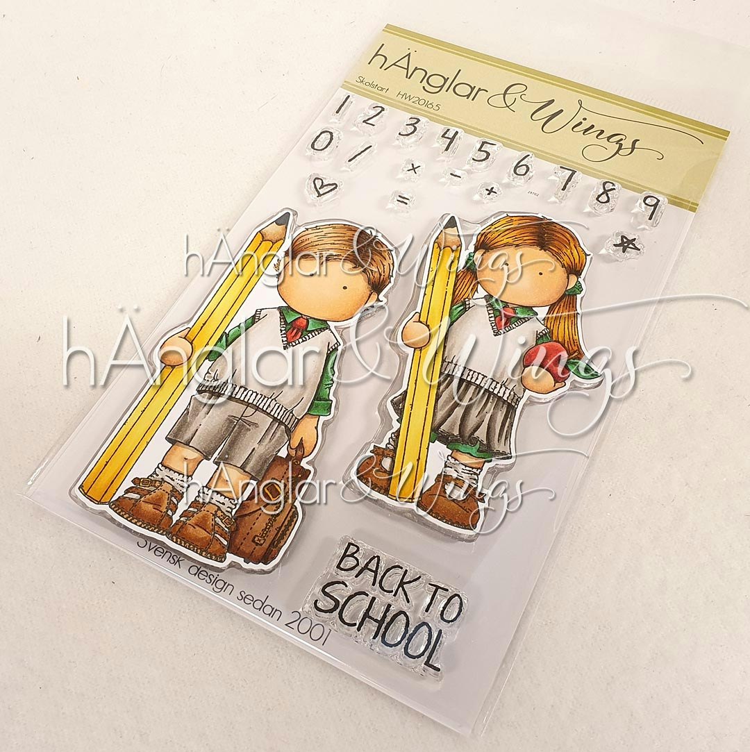 UTGÅTT - Clear Stamps - Skolstart