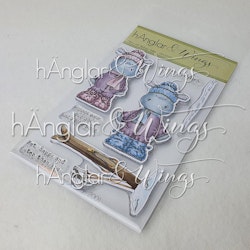 Clear Stamps - Harry och Hedvig i fjällen / Harry & Hedvig in the mountains
