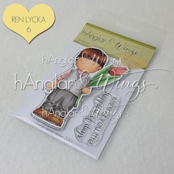 Clear Stamps - Tulpanpojke / Tulip boy  A7