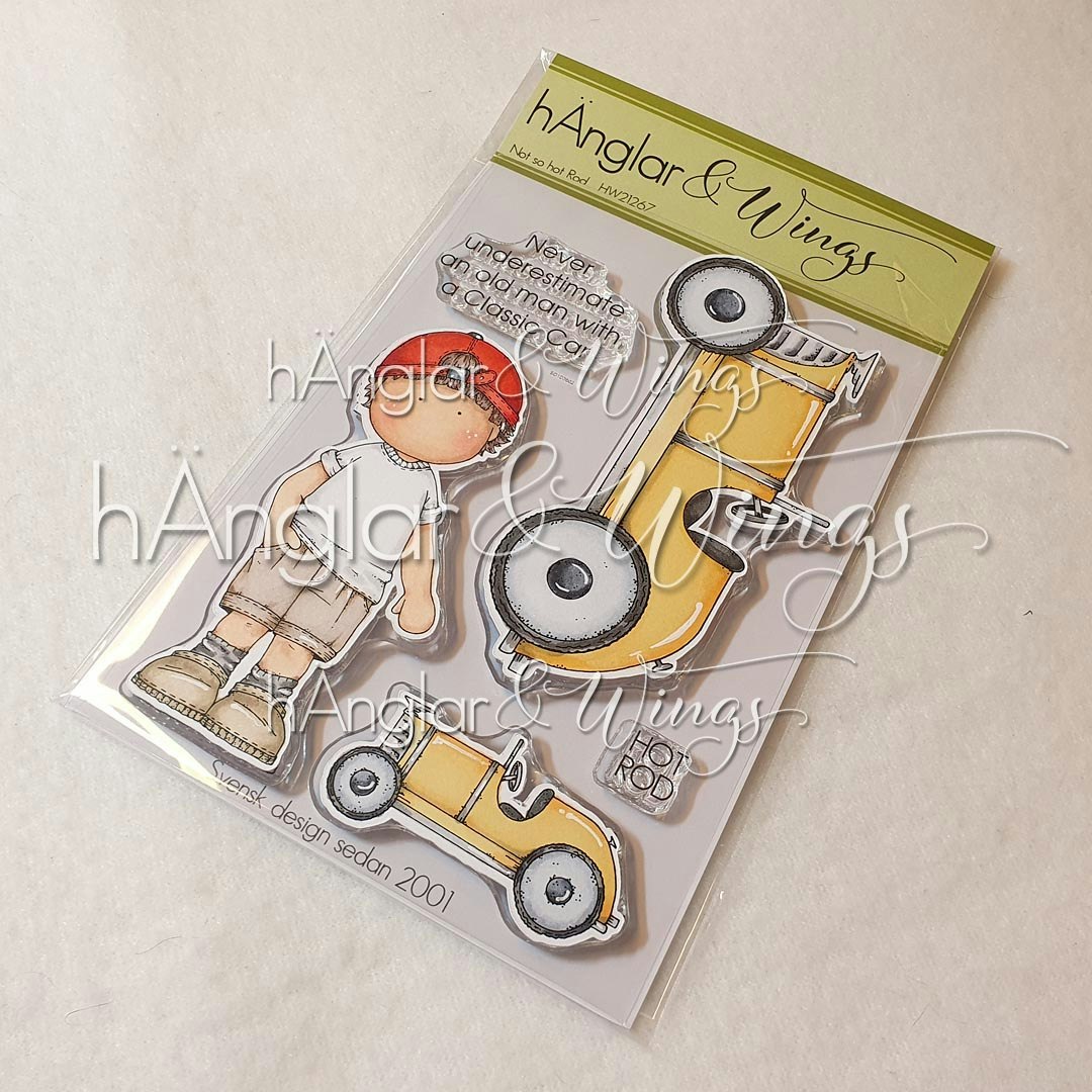 Clear Stamps - Not so hot Rod