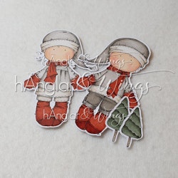 Clear Stamps - Tomtens Nissar / Santas Pixies