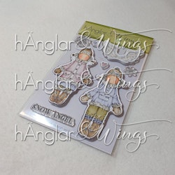 Clear Stamps - Långa snöhÄnglar / Tall SnowhAngels