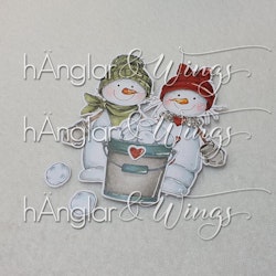 Clear Stamps - Snöskoj / Snow Fun