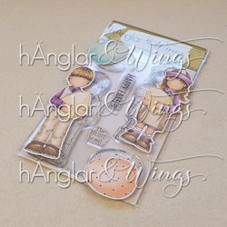Clear Stamps - Långa Äggjägare / Long Egg Hunters