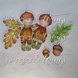 Clear Stamps - Ekollon / Acorn