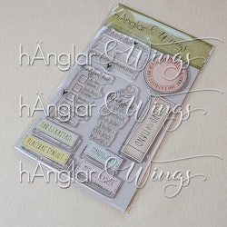Clear Stamps - Gjord för hand