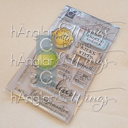 Clear Stamps - Konfirmasjonsbillett