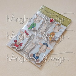 Clear Stamps - Rutgiraffer / Giraffes in square
